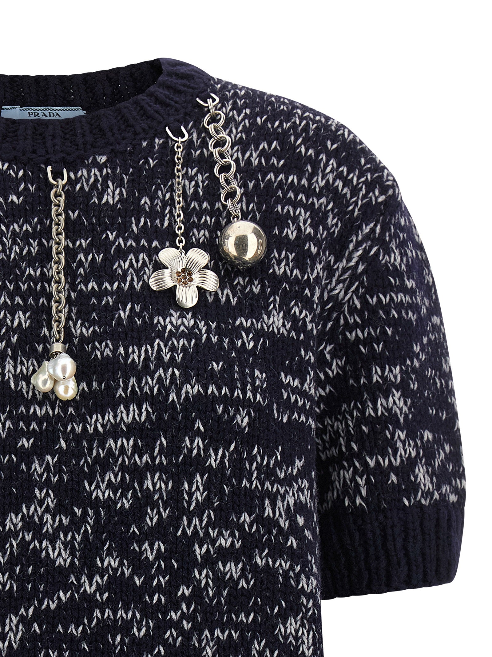 Multicolor Virgin Wool Cardigan