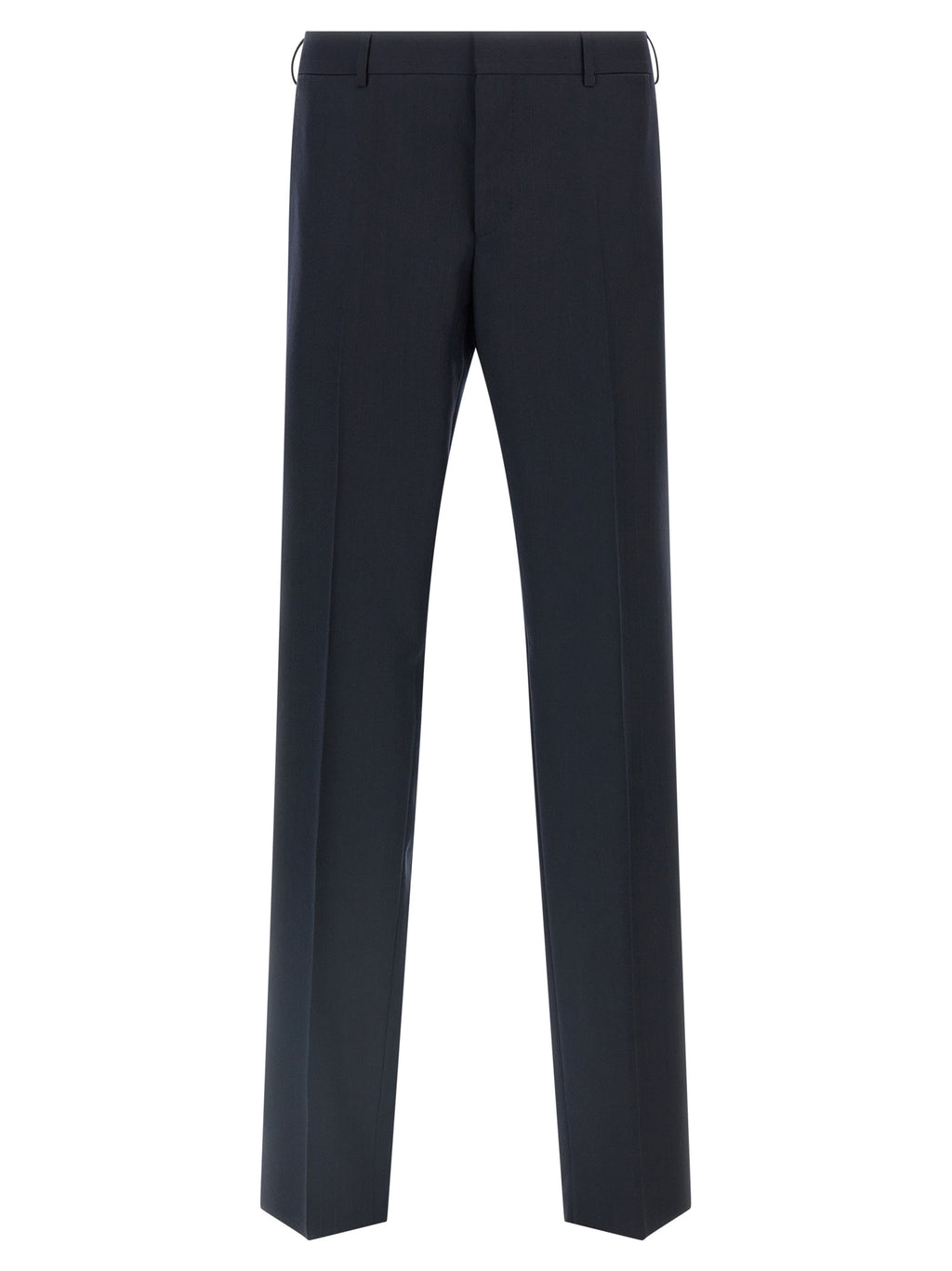 Blue Virgin Wool Two-Piece Suit