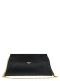 Black Calfskin Shoulder Bag