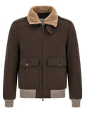Brown Cotton Bomber