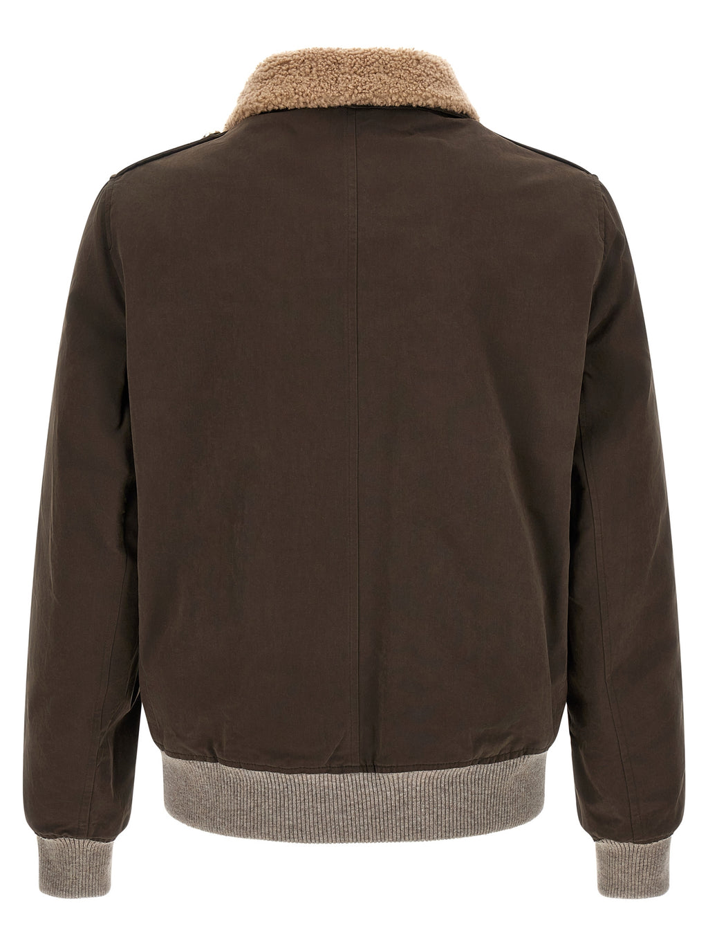 Brown Cotton Bomber
