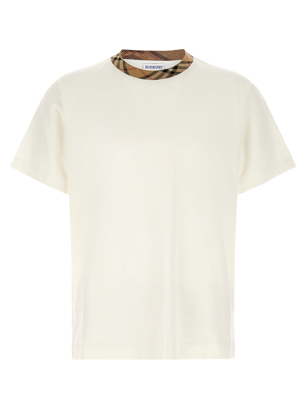 Beige Cotton T-Shirt