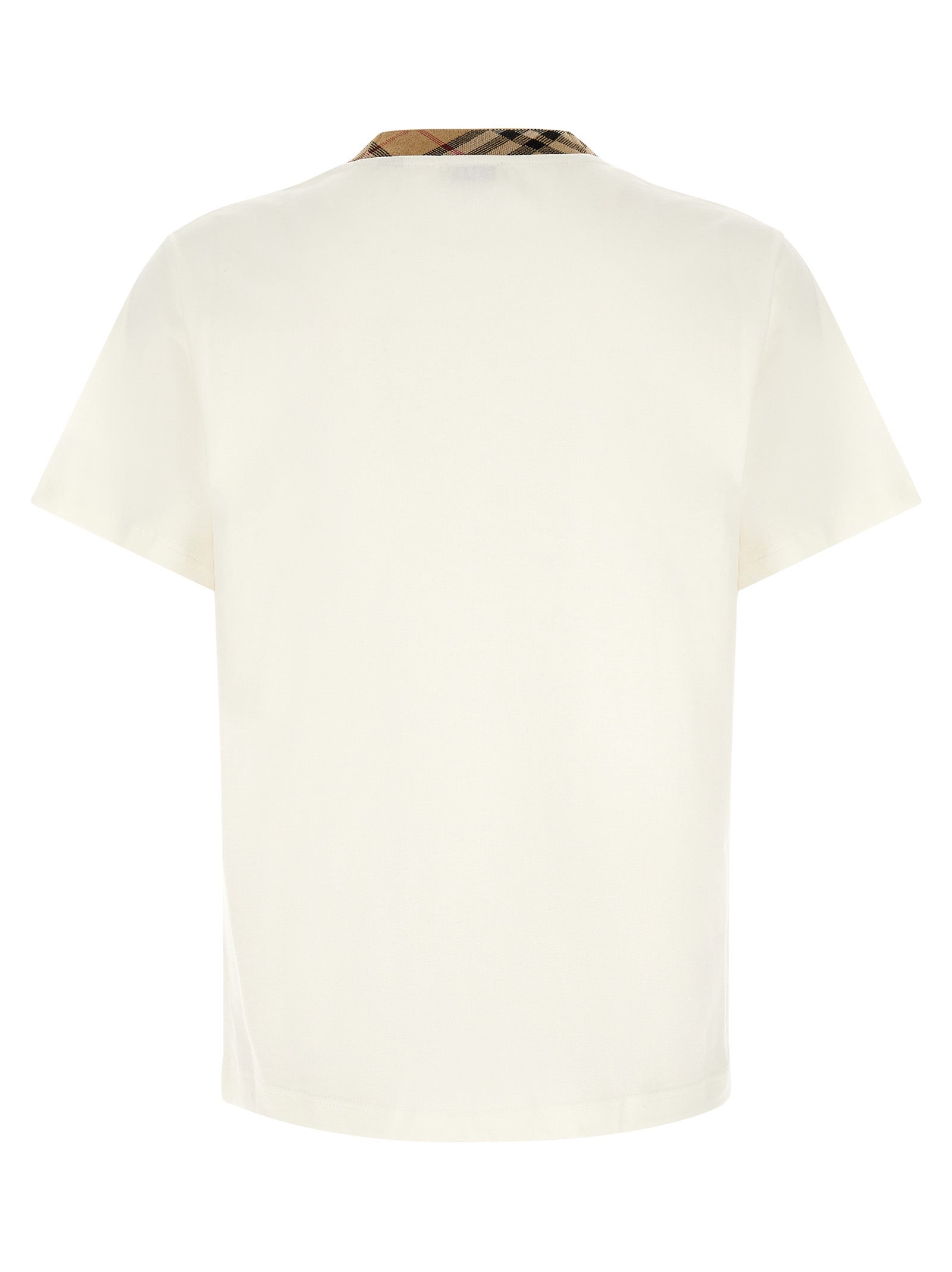 Beige Cotton T-Shirt