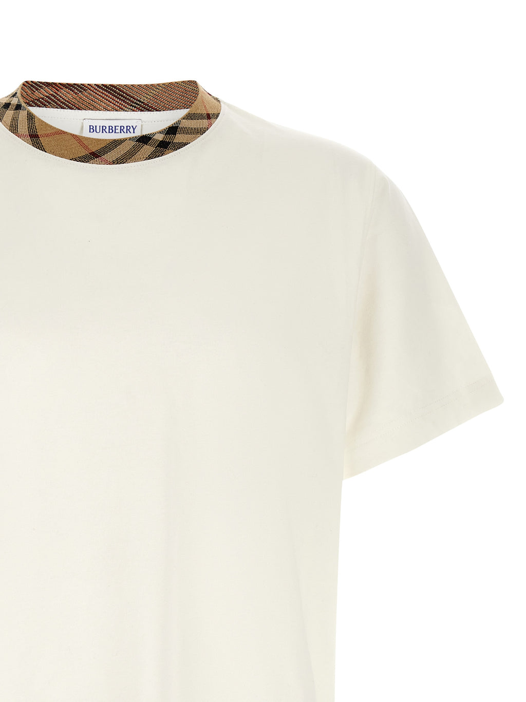 Beige Cotton T-Shirt