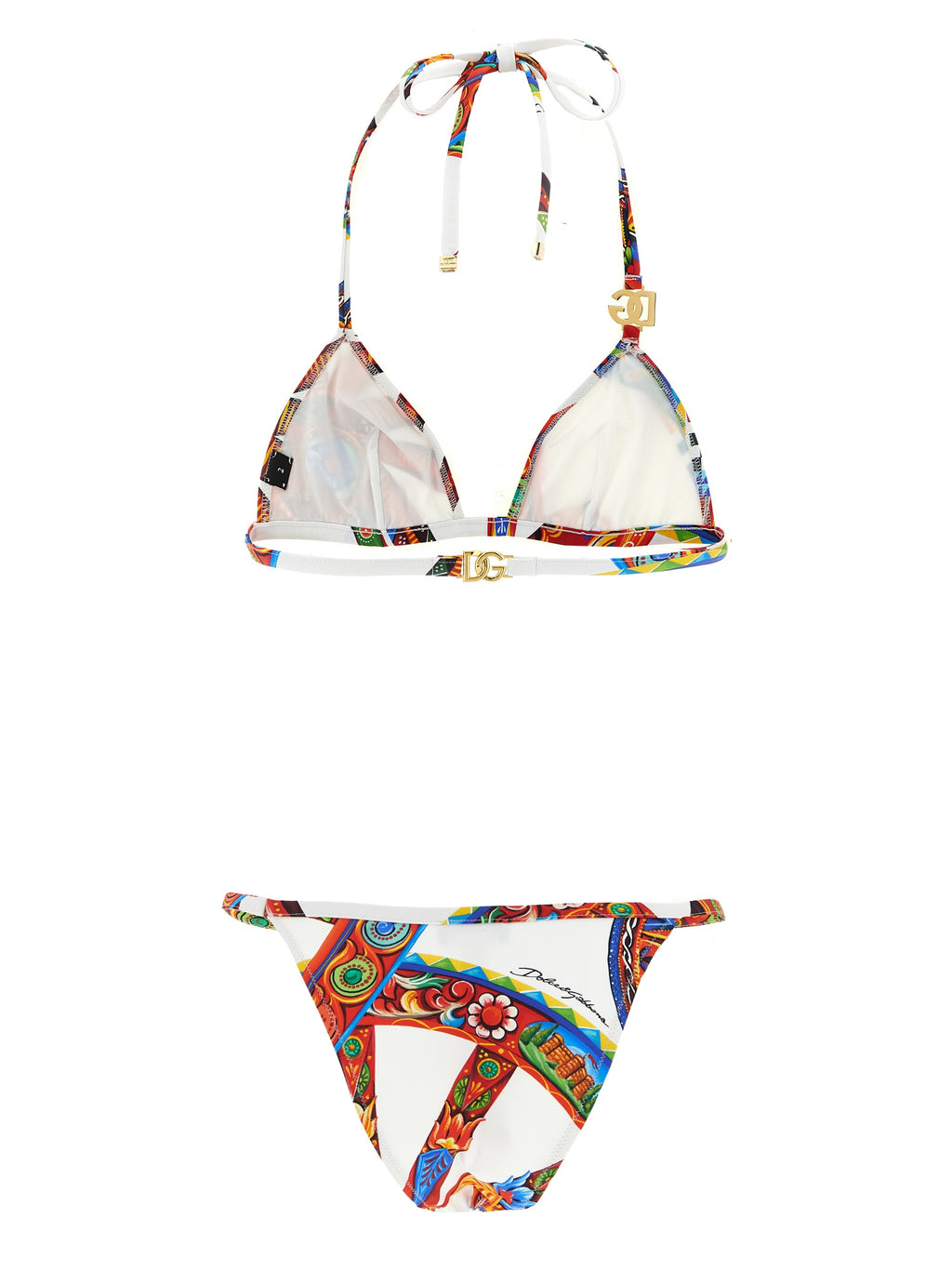 Multicolor Polyamide Bikini
