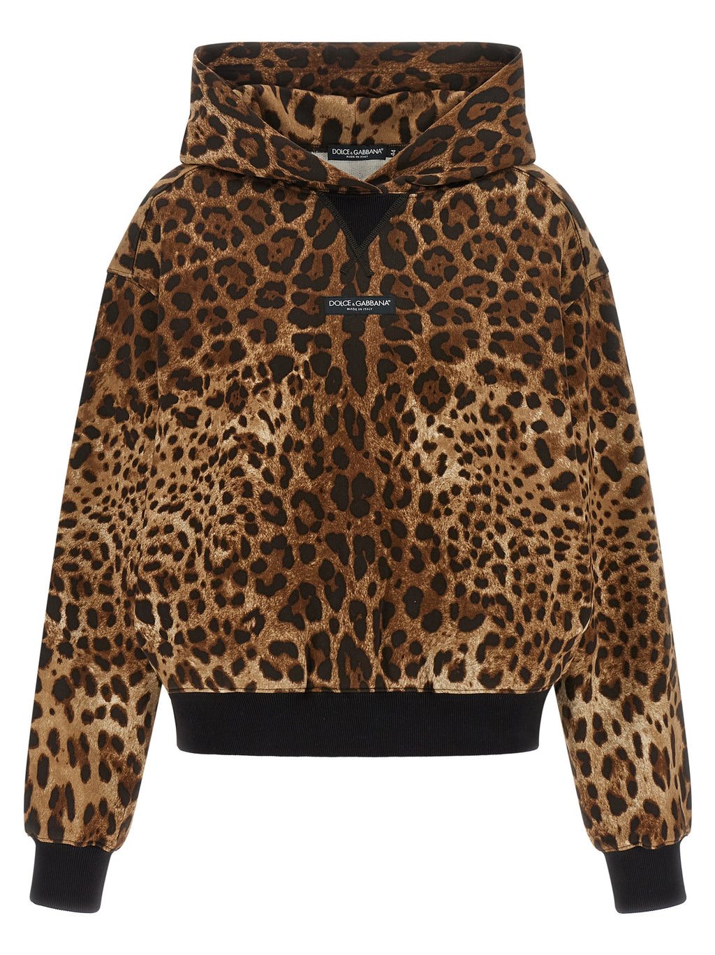 Brown Cotton Hoodie