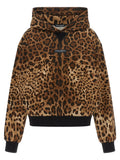 Brown Cotton Hoodie