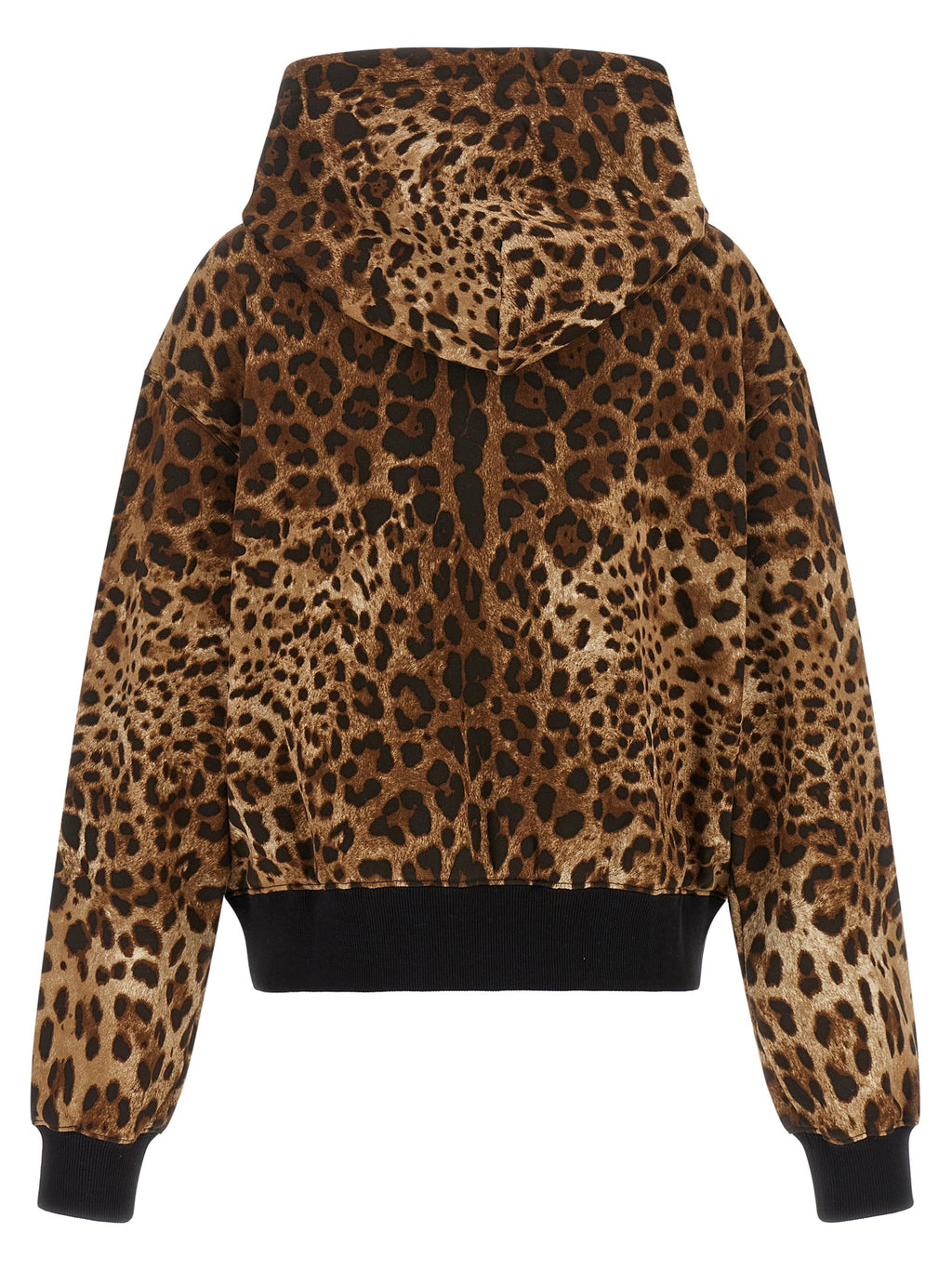 Brown Cotton Hoodie