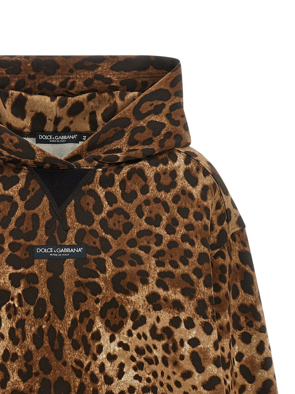 Brown Cotton Hoodie