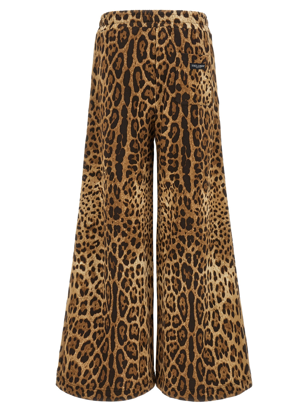 Brown Cotton Casual Pants