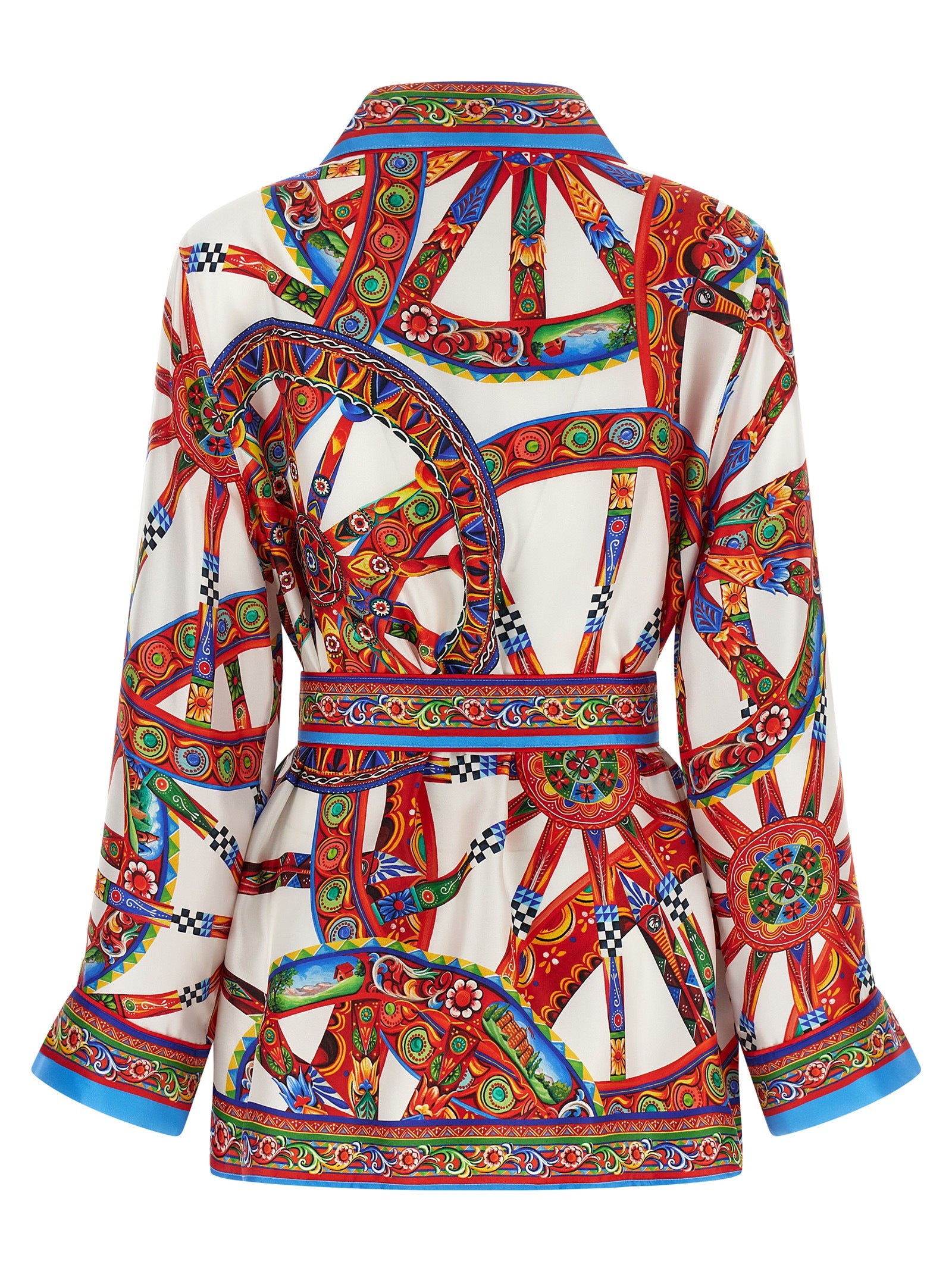 Multicolor Silk Blouse
