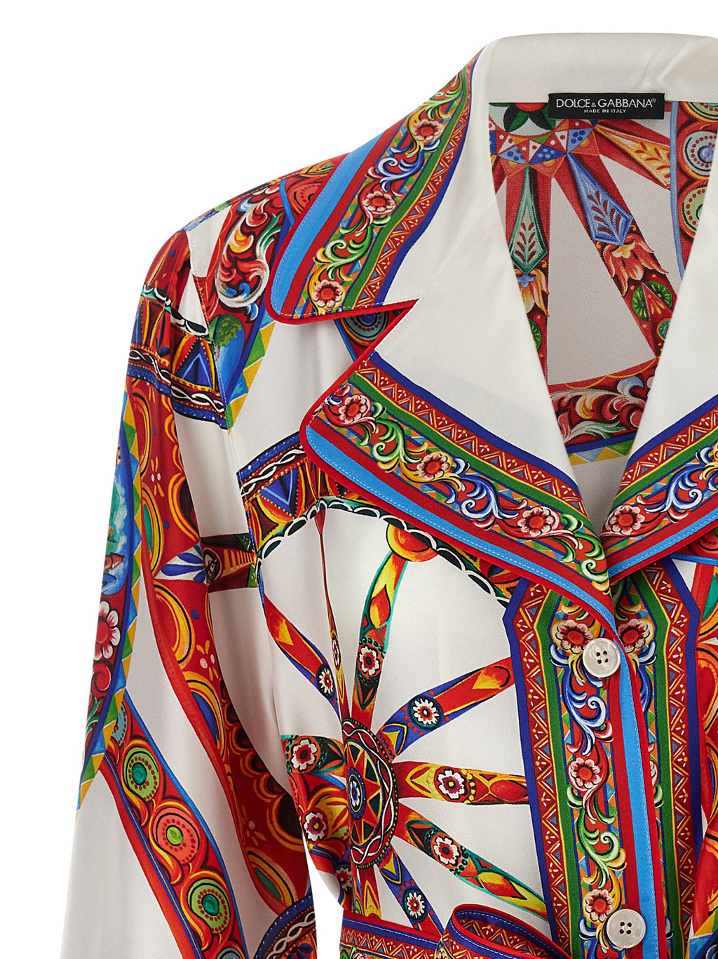 Multicolor Silk Blouse