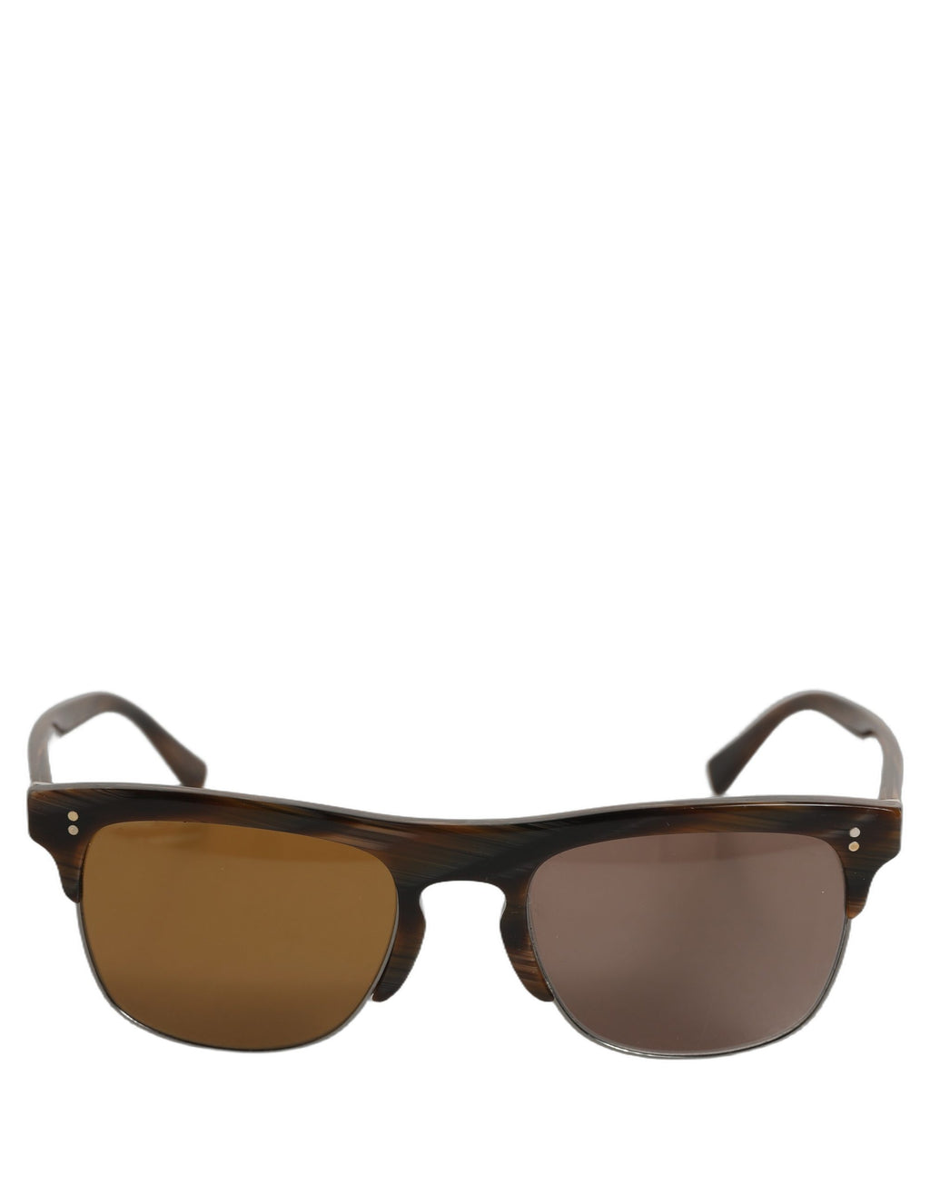 Brown DG4305 Striped Acetate Frame Eyewear Sunglasses