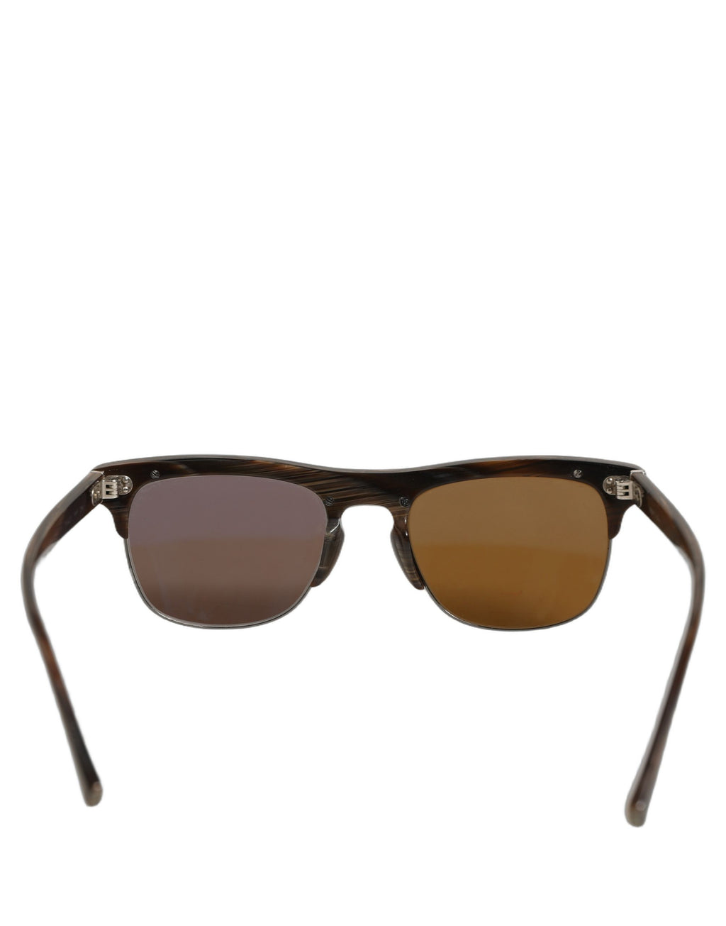 Brown DG4305 Striped Acetate Frame Eyewear Sunglasses