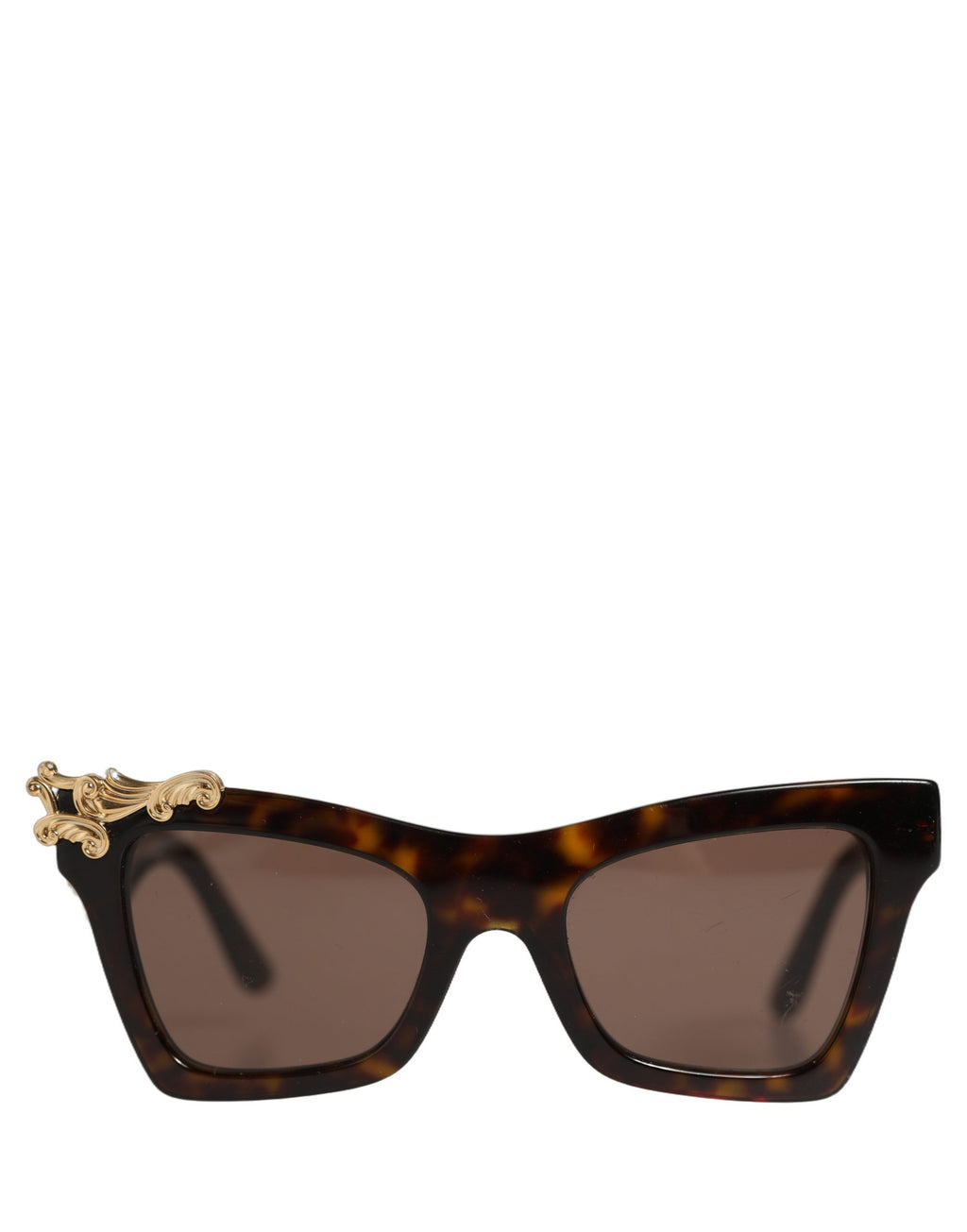 Brown DG4434 Accent Havana Acetate Frame Sunglasses