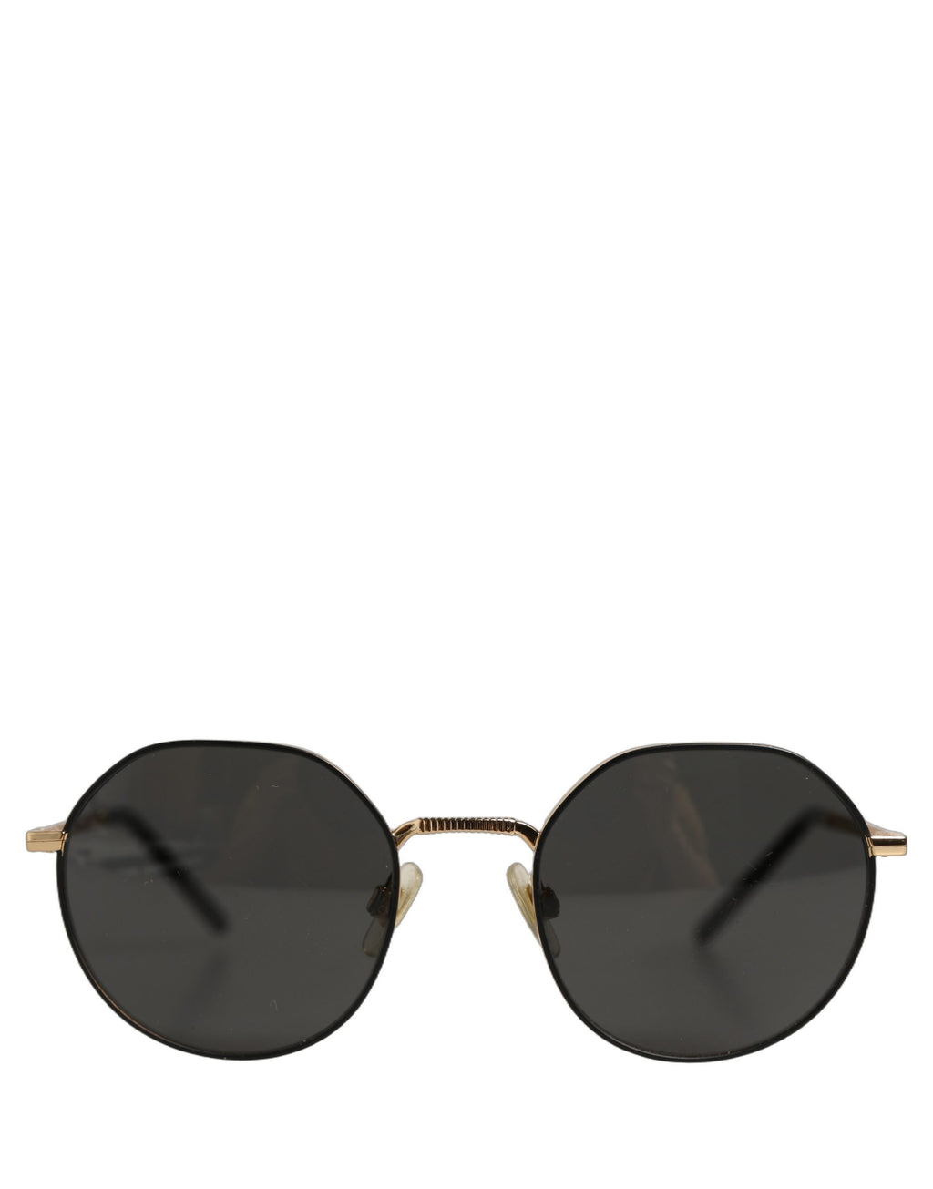 Gold Toned Metal Frame DG2286 Round Eyewear Sunglasses