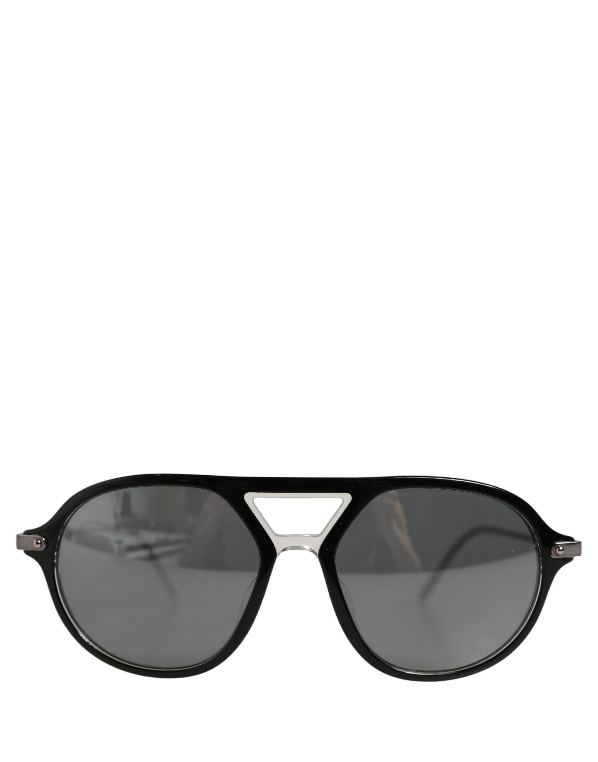 Black Acetate Frame DG4343F Bridge Detail Sunglasses