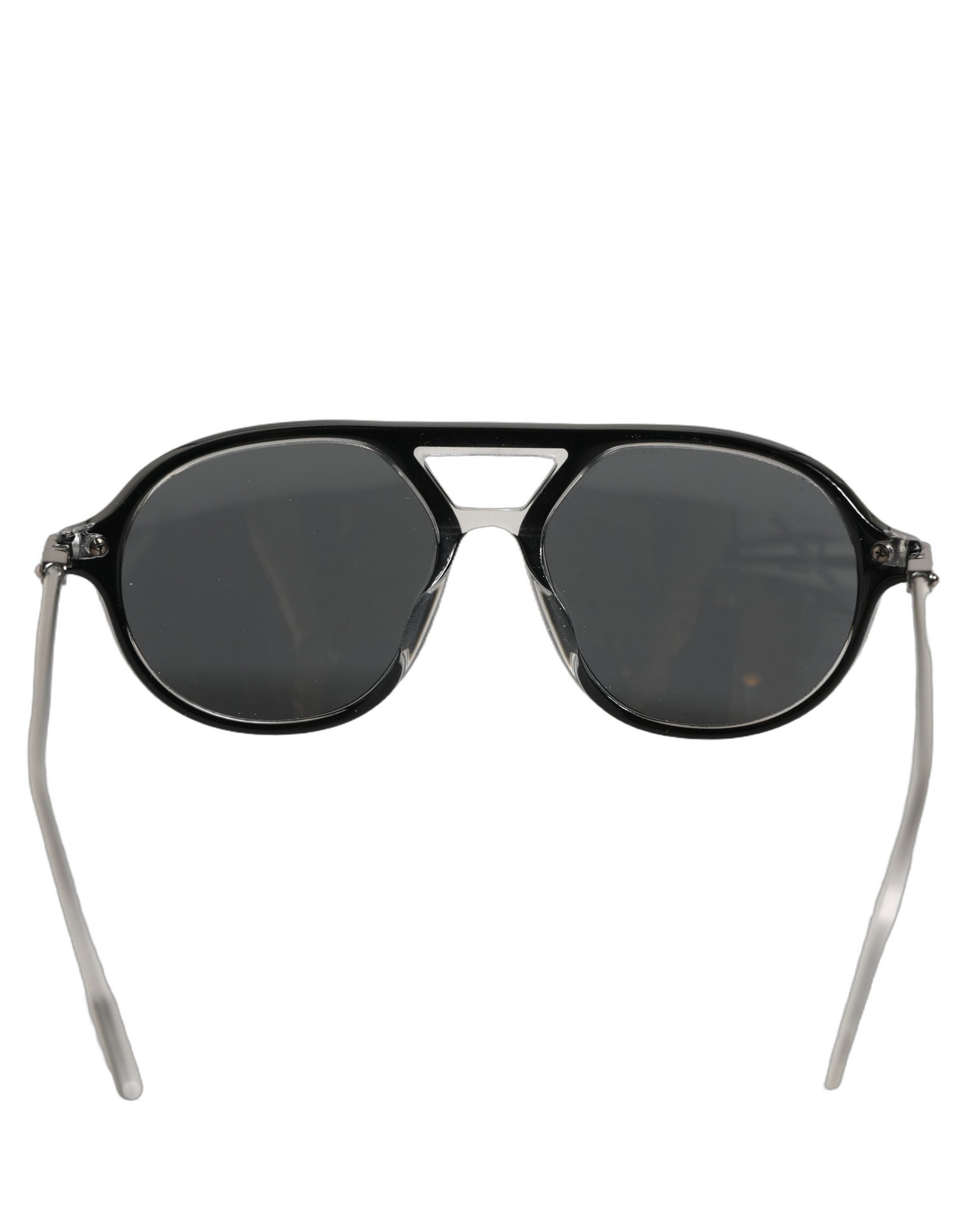 Black Acetate Frame DG4343F Bridge Detail Sunglasses
