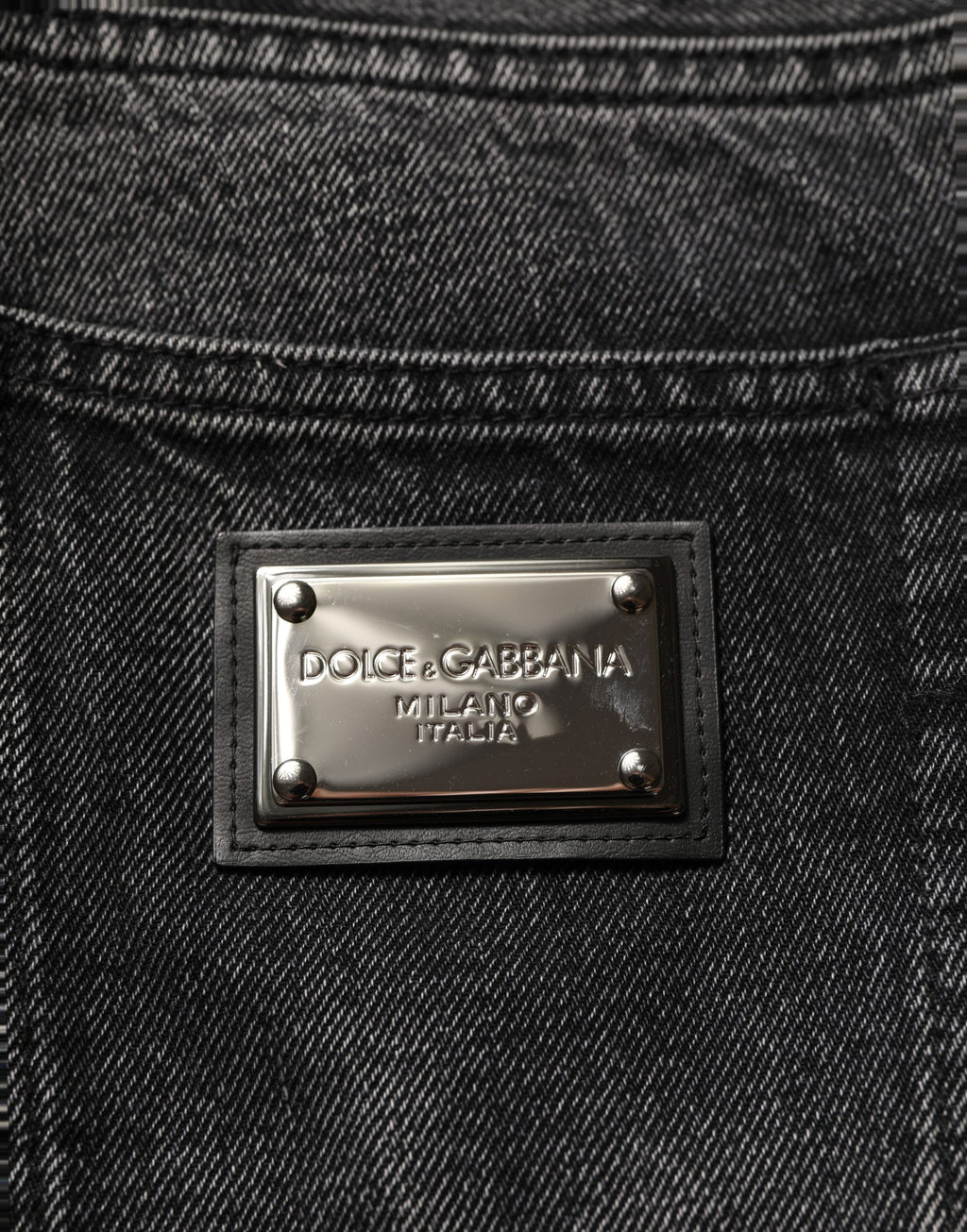 Dark Gray Cotton Baggy Cargo Men Denim Jeans