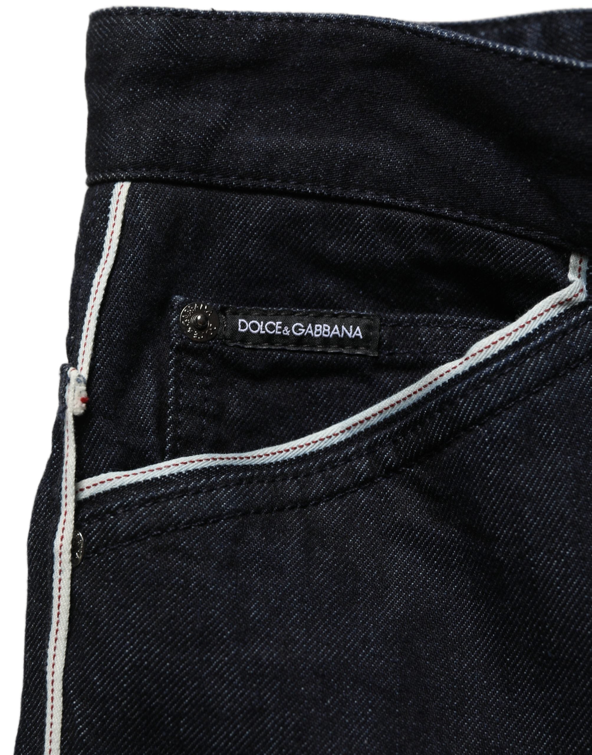 Black Cotton Stretch Straight Men Denim Jeans