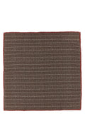 Brown Silk Scarf