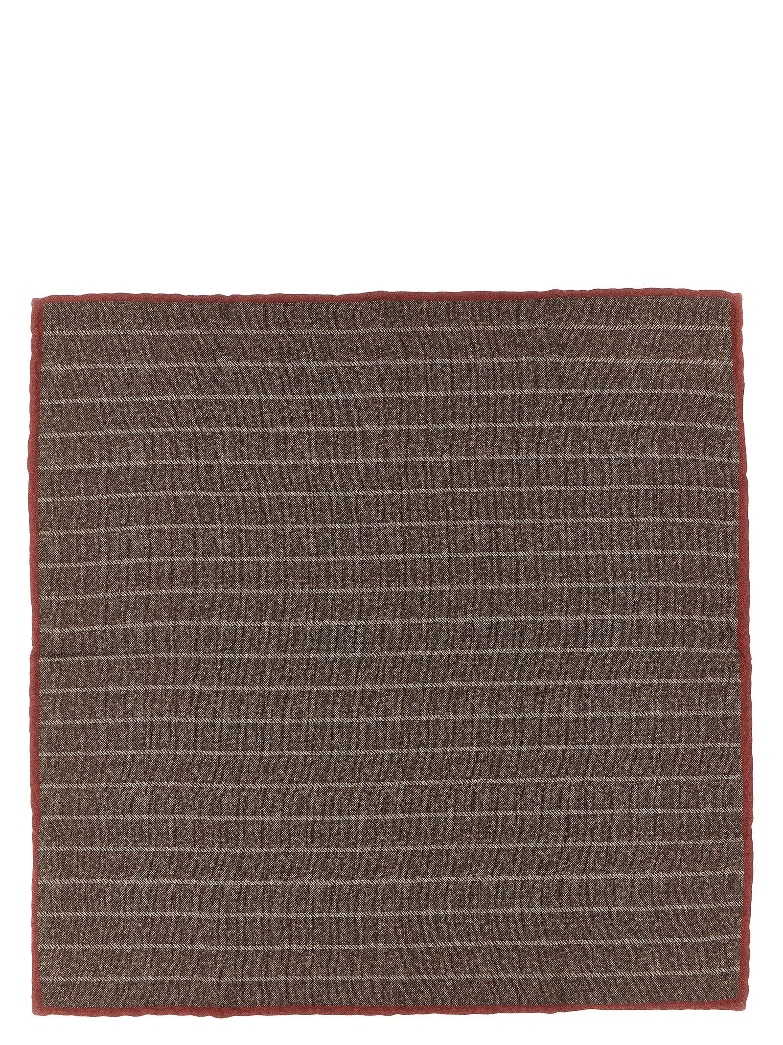 Brown Silk Scarf