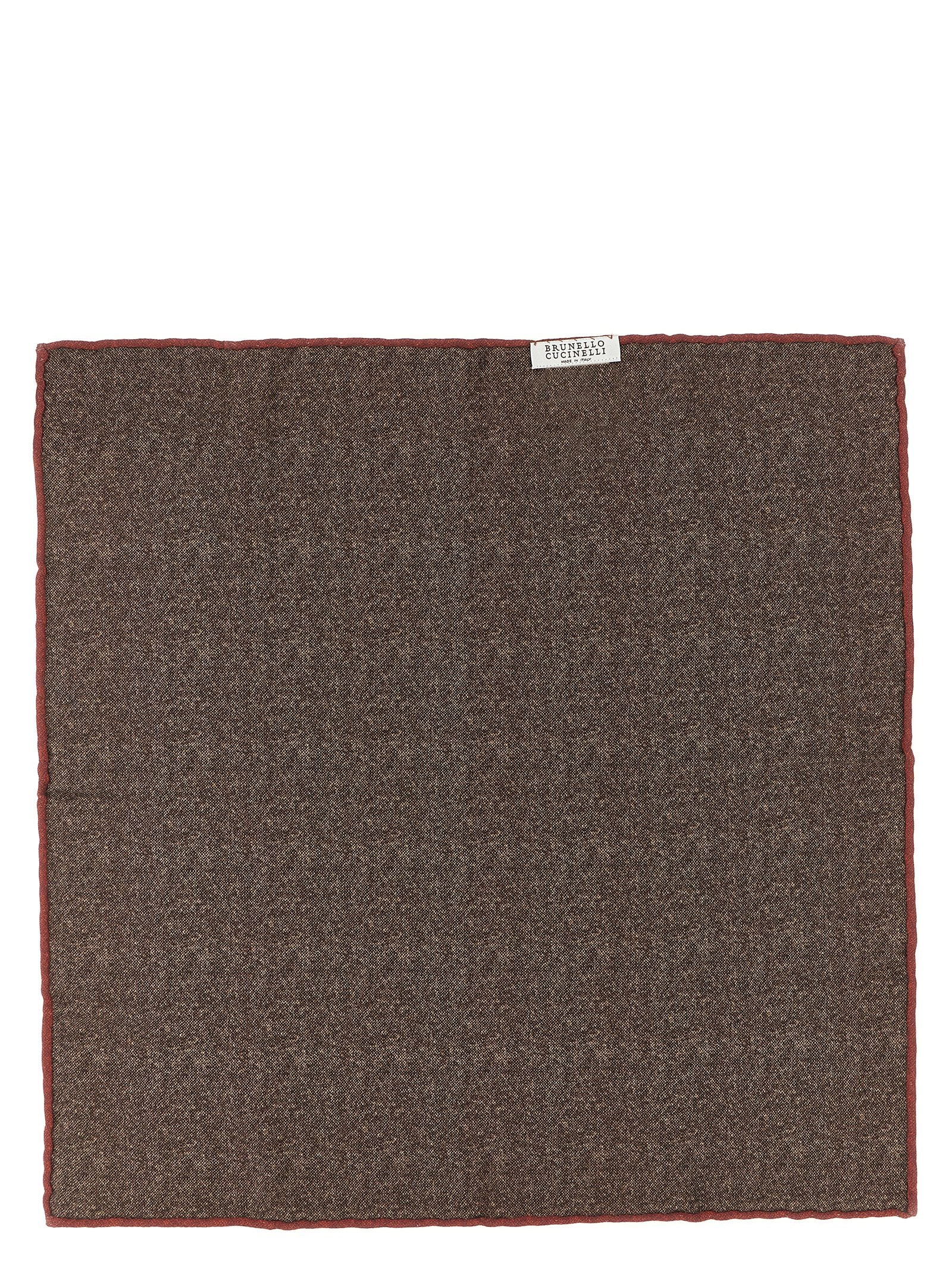 Brown Silk Scarf