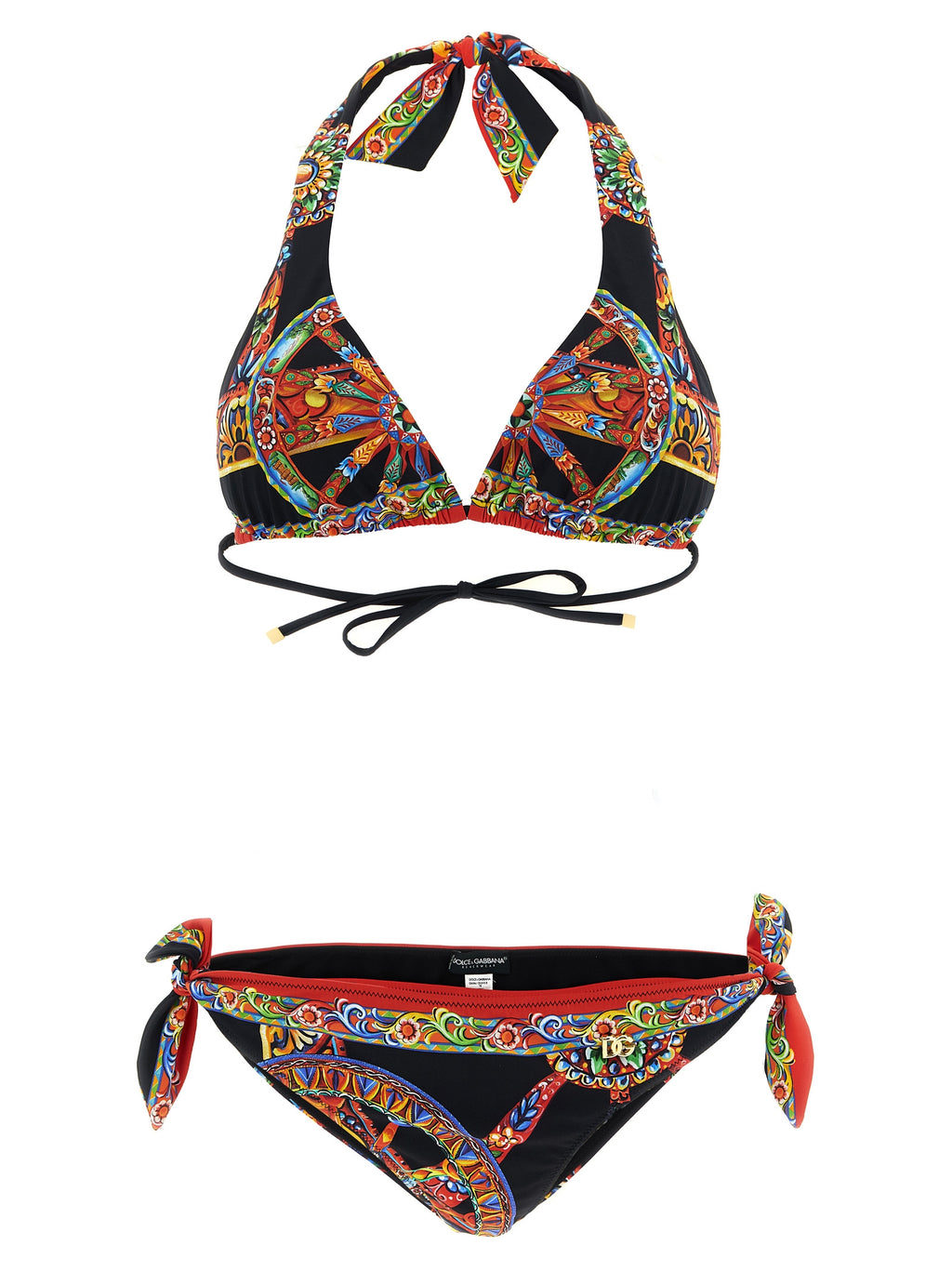 Multicolor Polyamide Bikini