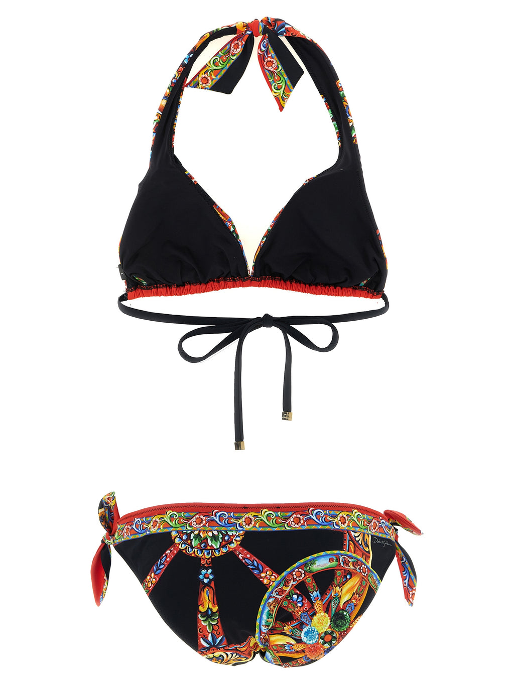 Multicolor Polyamide Bikini