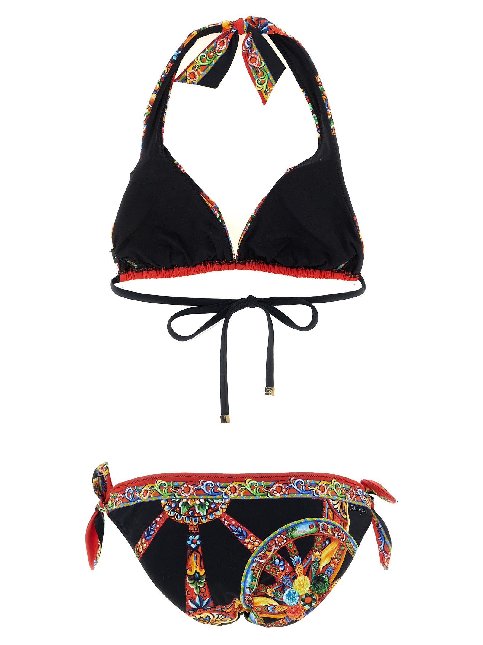 Multicolor Polyamide Bikini