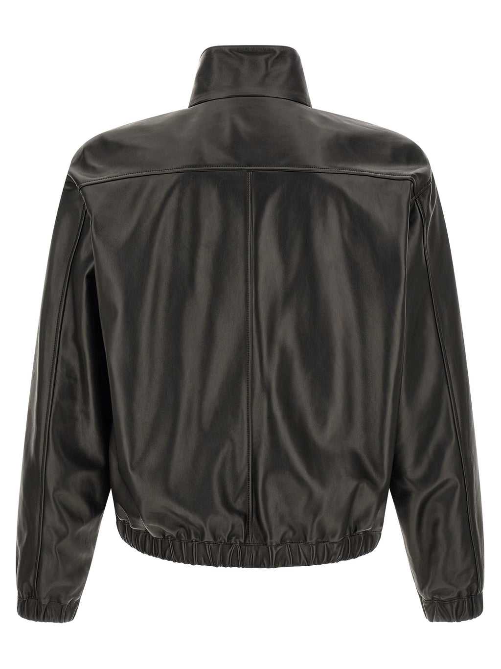 Black Lamb Leather Leather Jacket