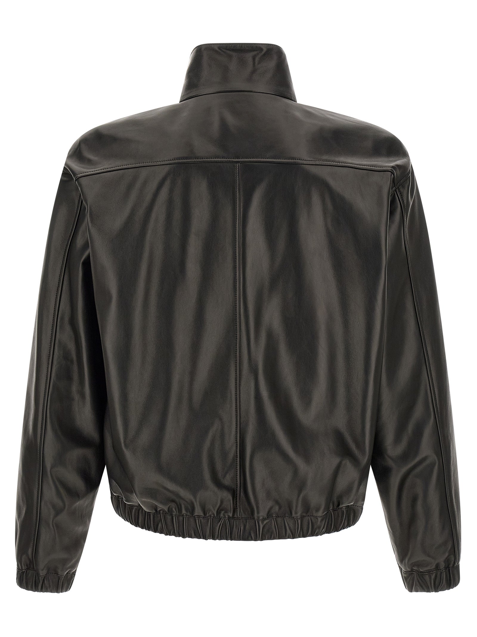 Black Lamb Leather Leather Jacket