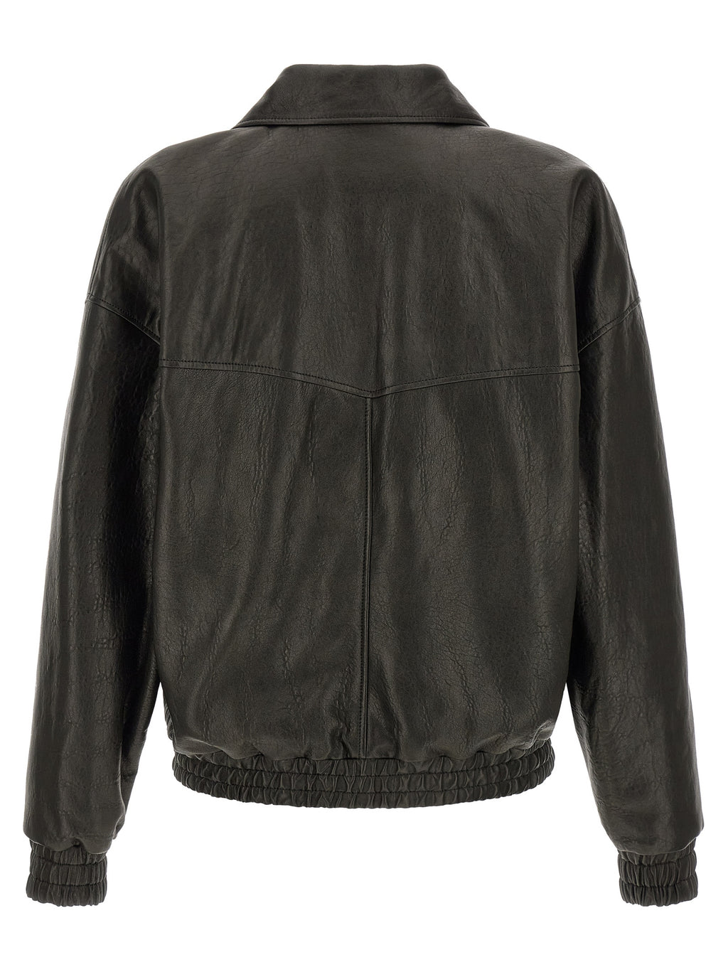 Black Lamb Leather Leather Jacket