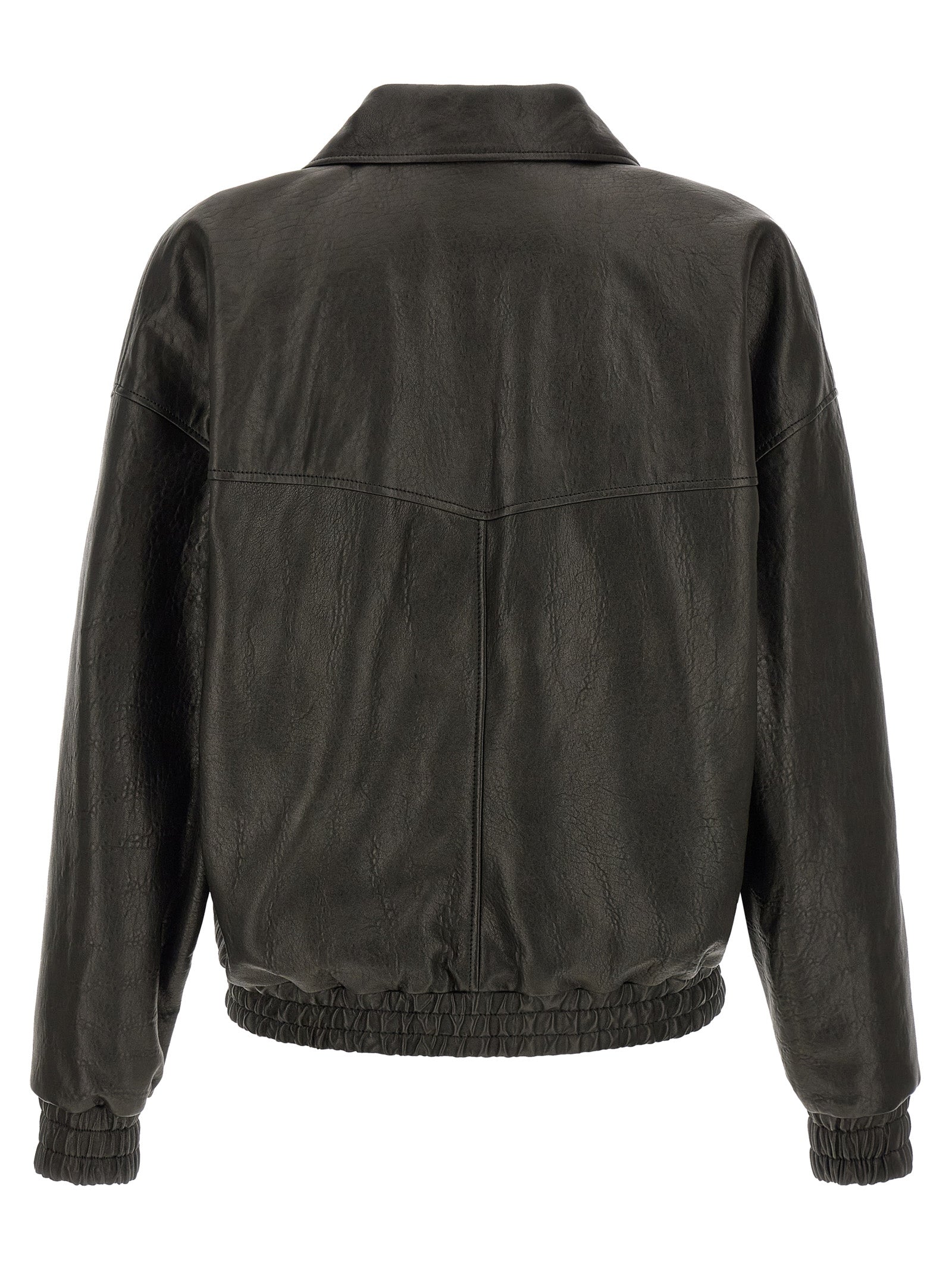 Black Lamb Leather Leather Jacket