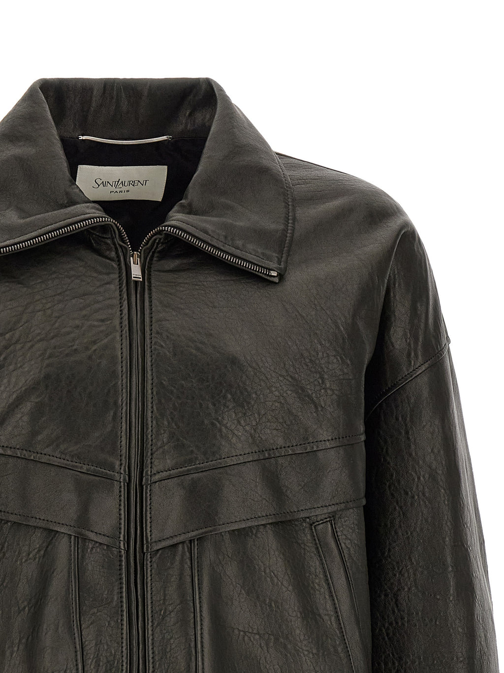 Black Lamb Leather Leather Jacket