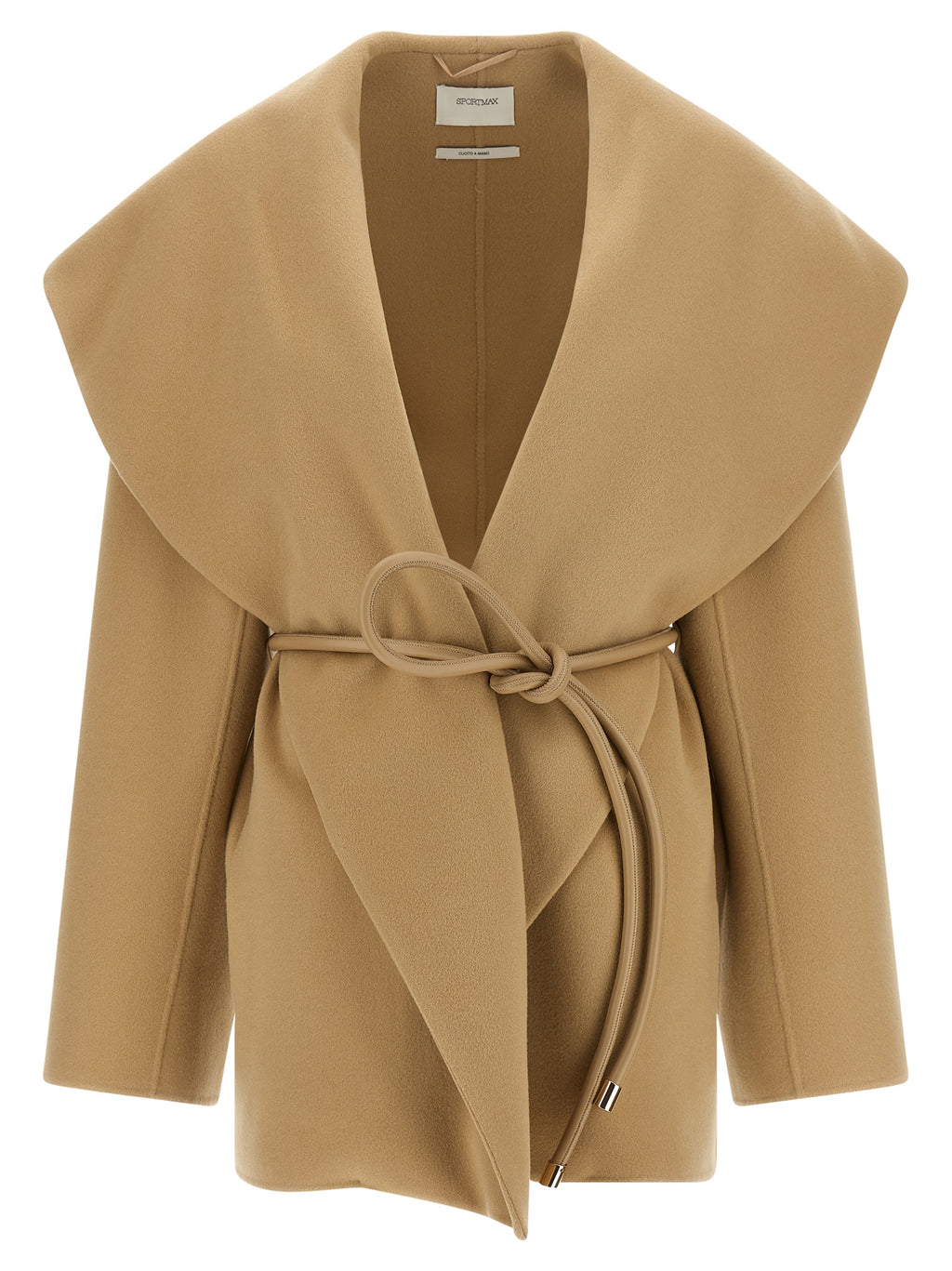 Beige Wool Coat