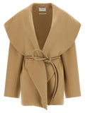 Beige Wool Coat