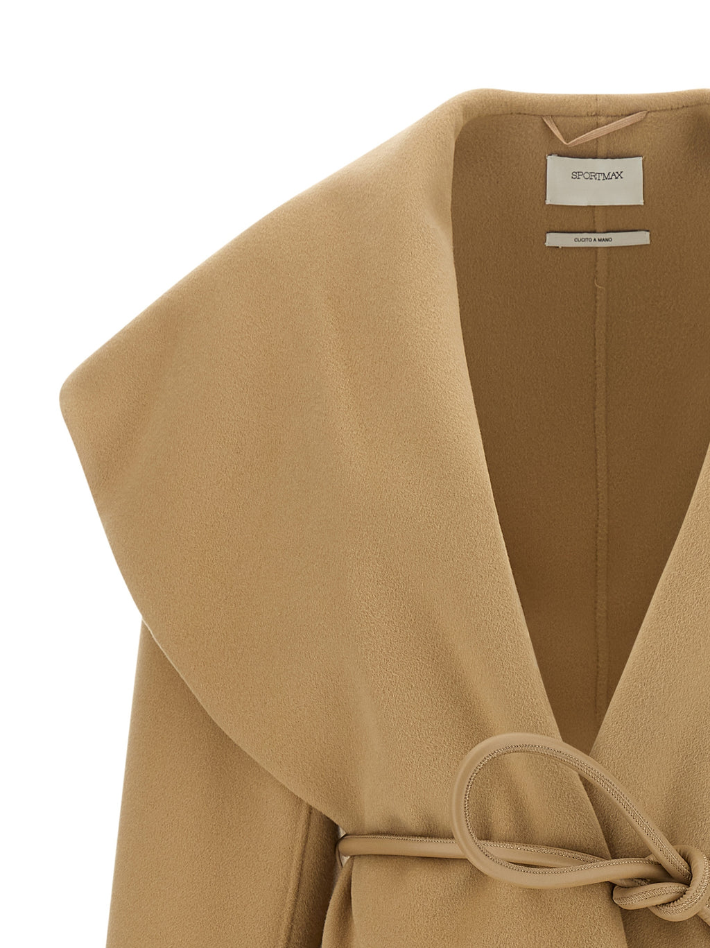 Beige Wool Coat