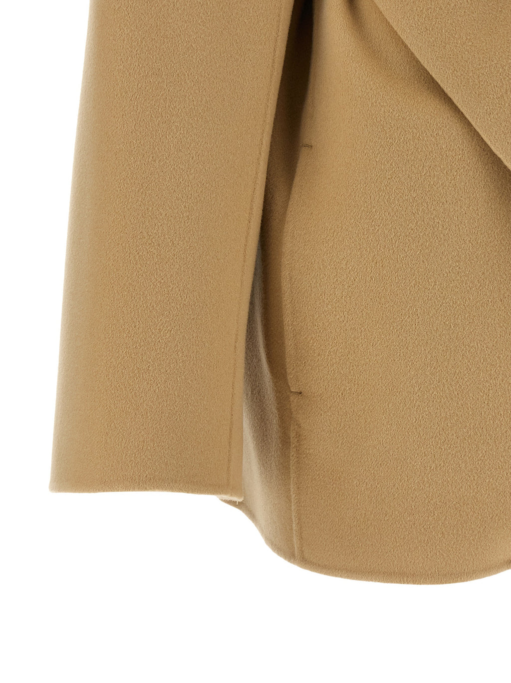Beige Wool Coat