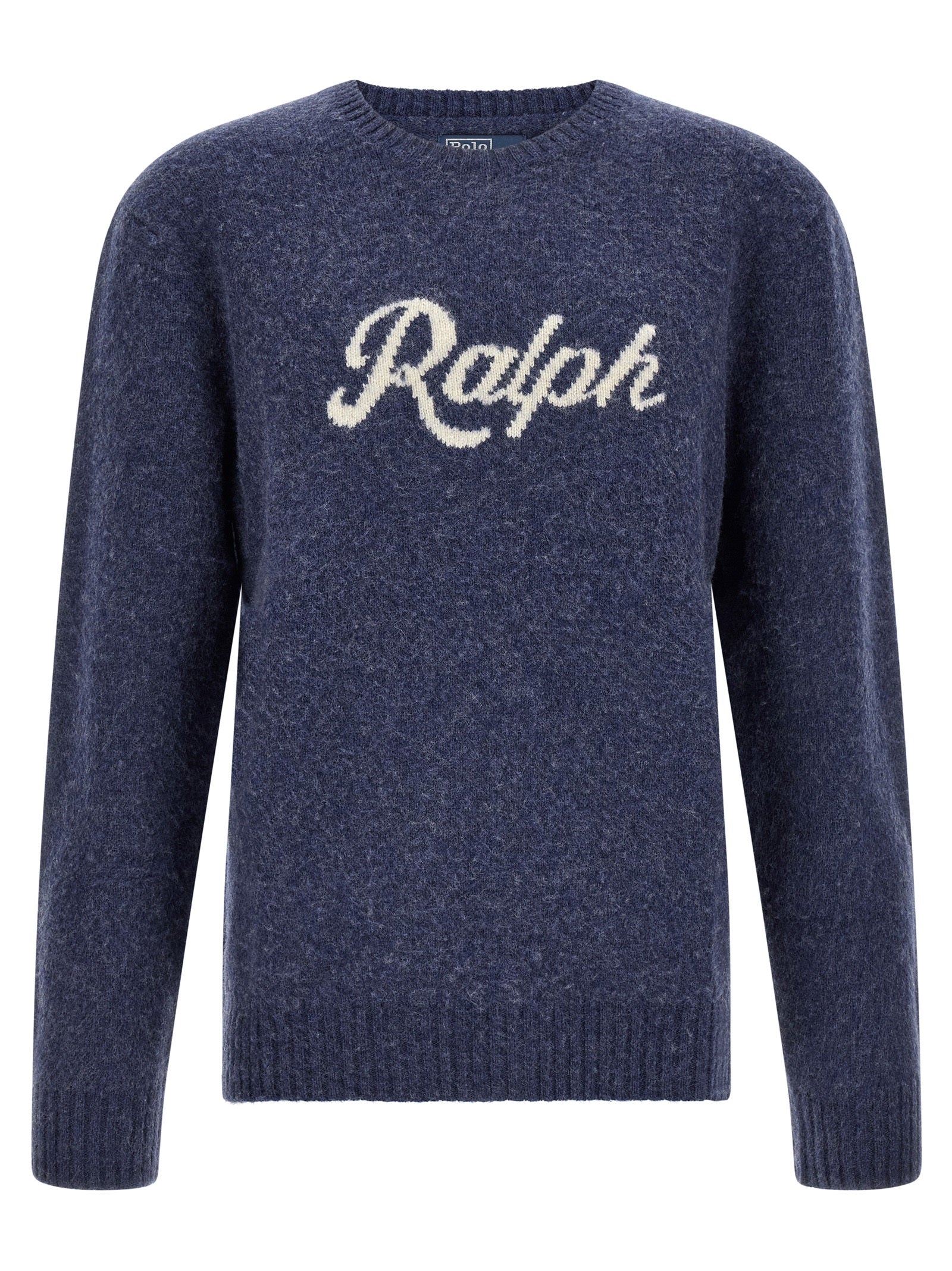 Blue Wool Cardigan