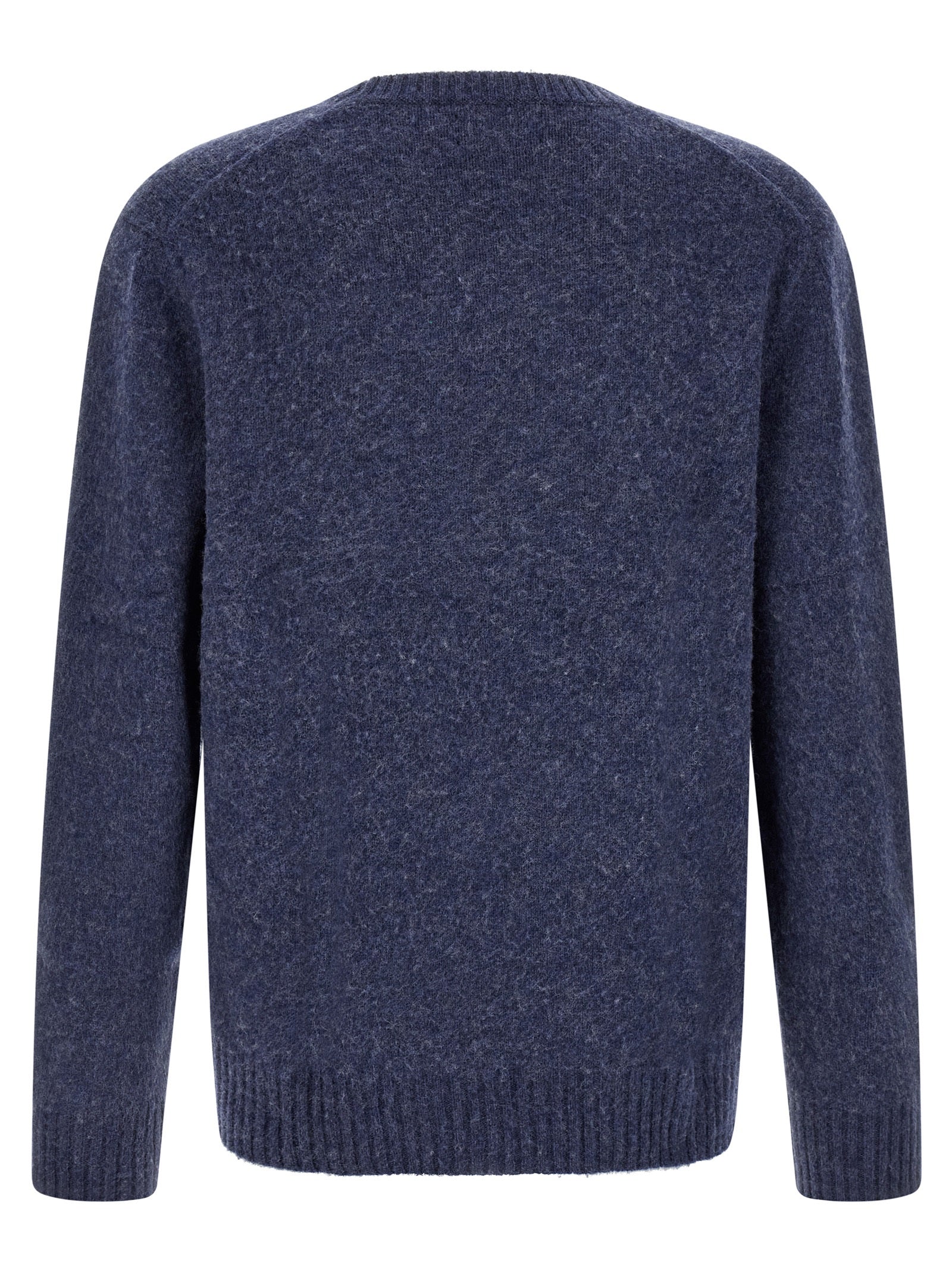 Blue Wool Cardigan