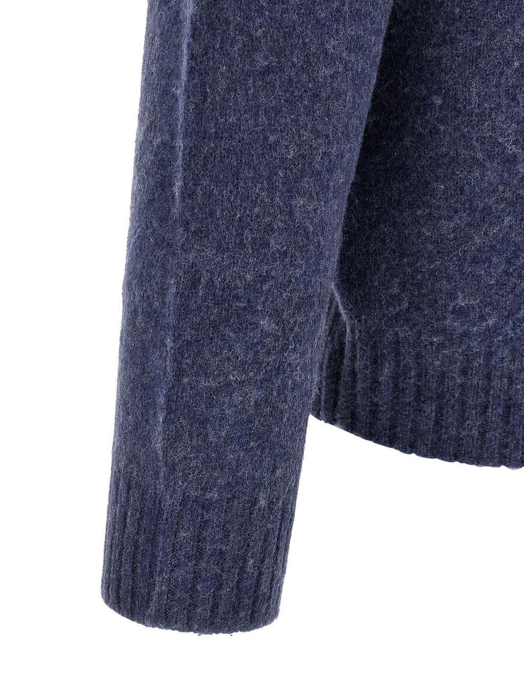 Blue Wool Cardigan