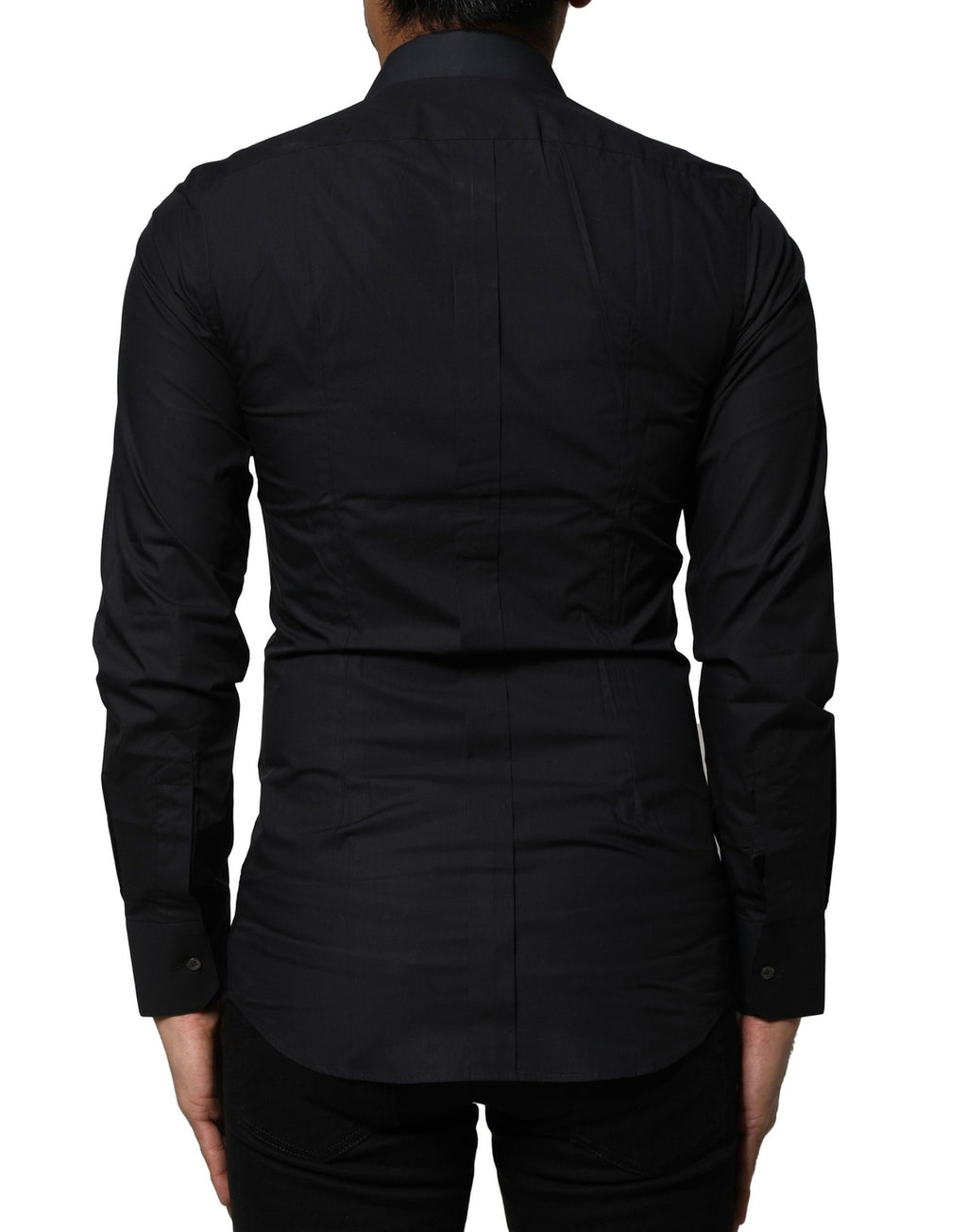 Black GOLD Long Sleeves Formal Dress Shirt