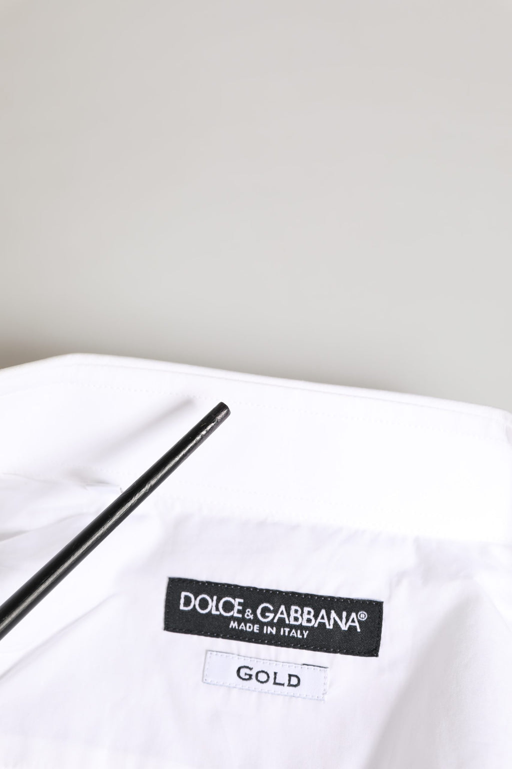 White GOLD Crown Bee Cotton Formal Dress Shirt