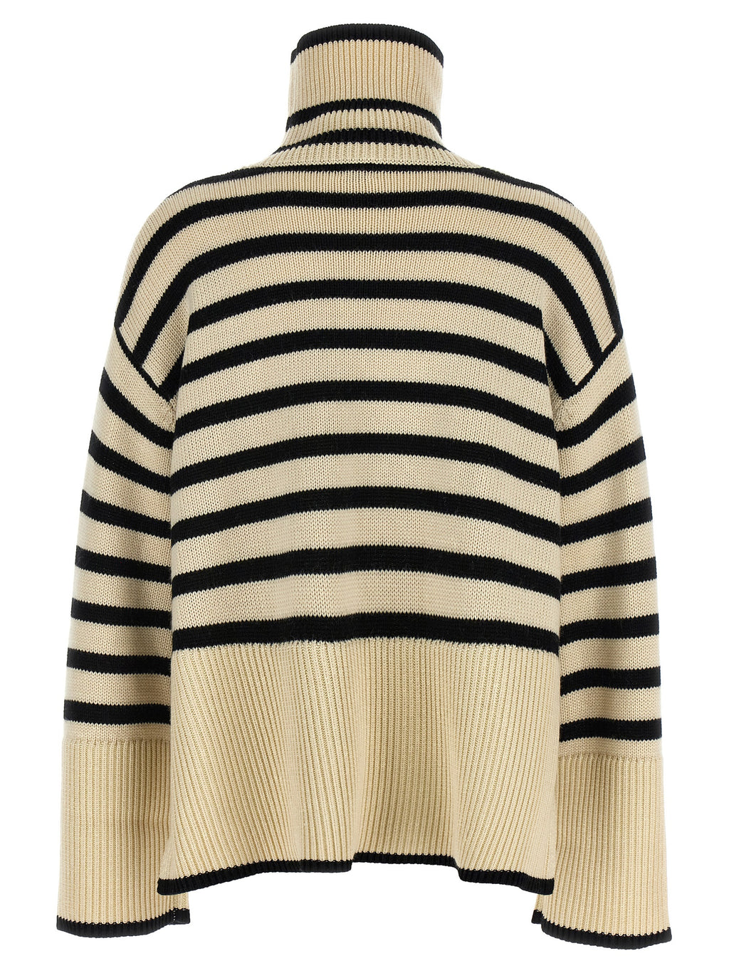 Bicolor Wool Cardigan