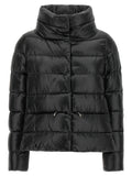 Black Polyamide Full-Length Jacket