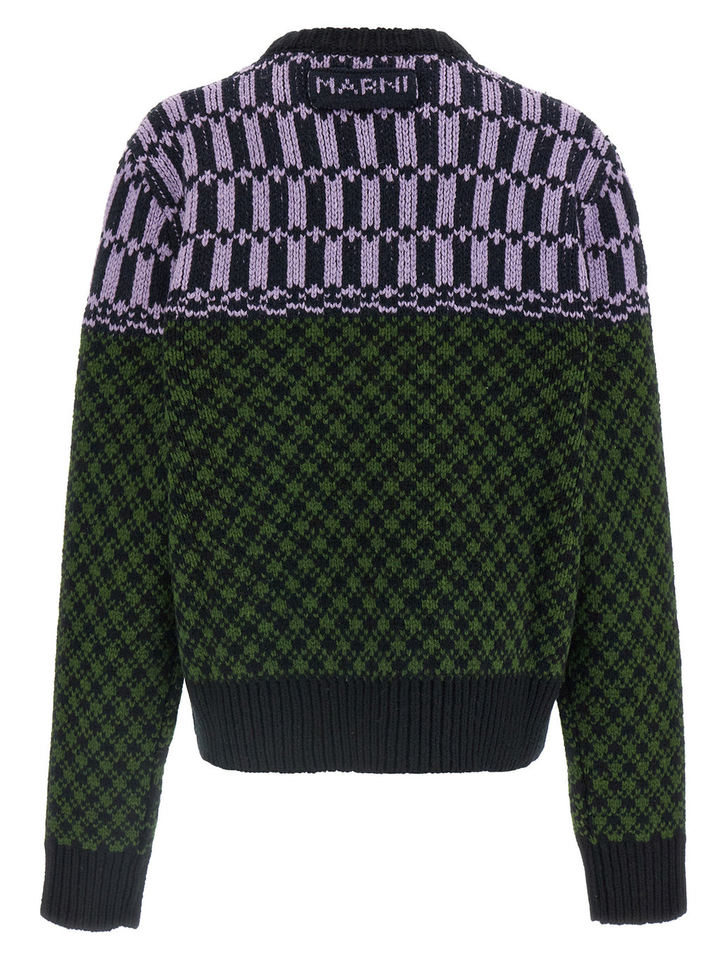 Multicolor Wool Cardigan