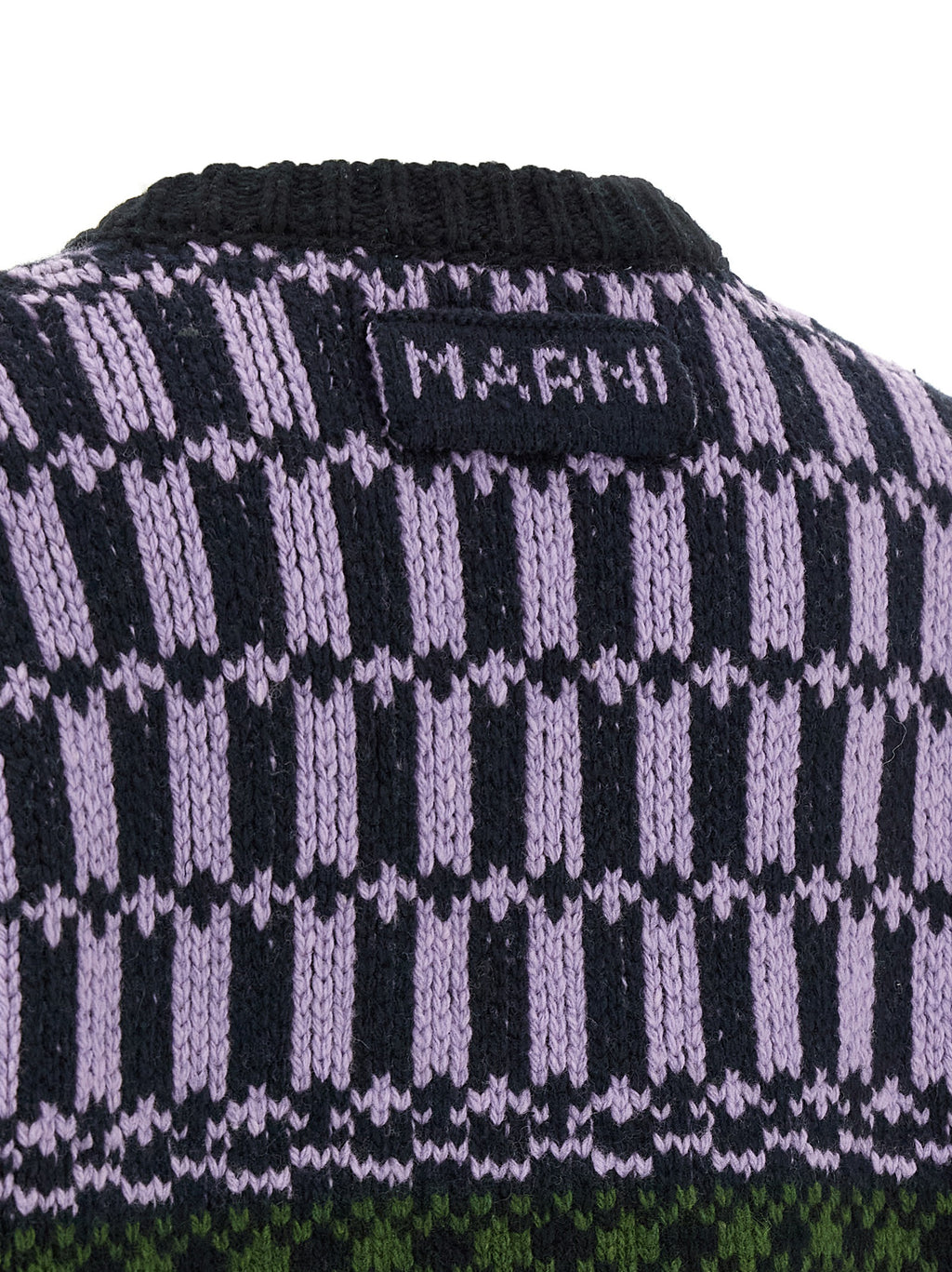 Multicolor Wool Cardigan