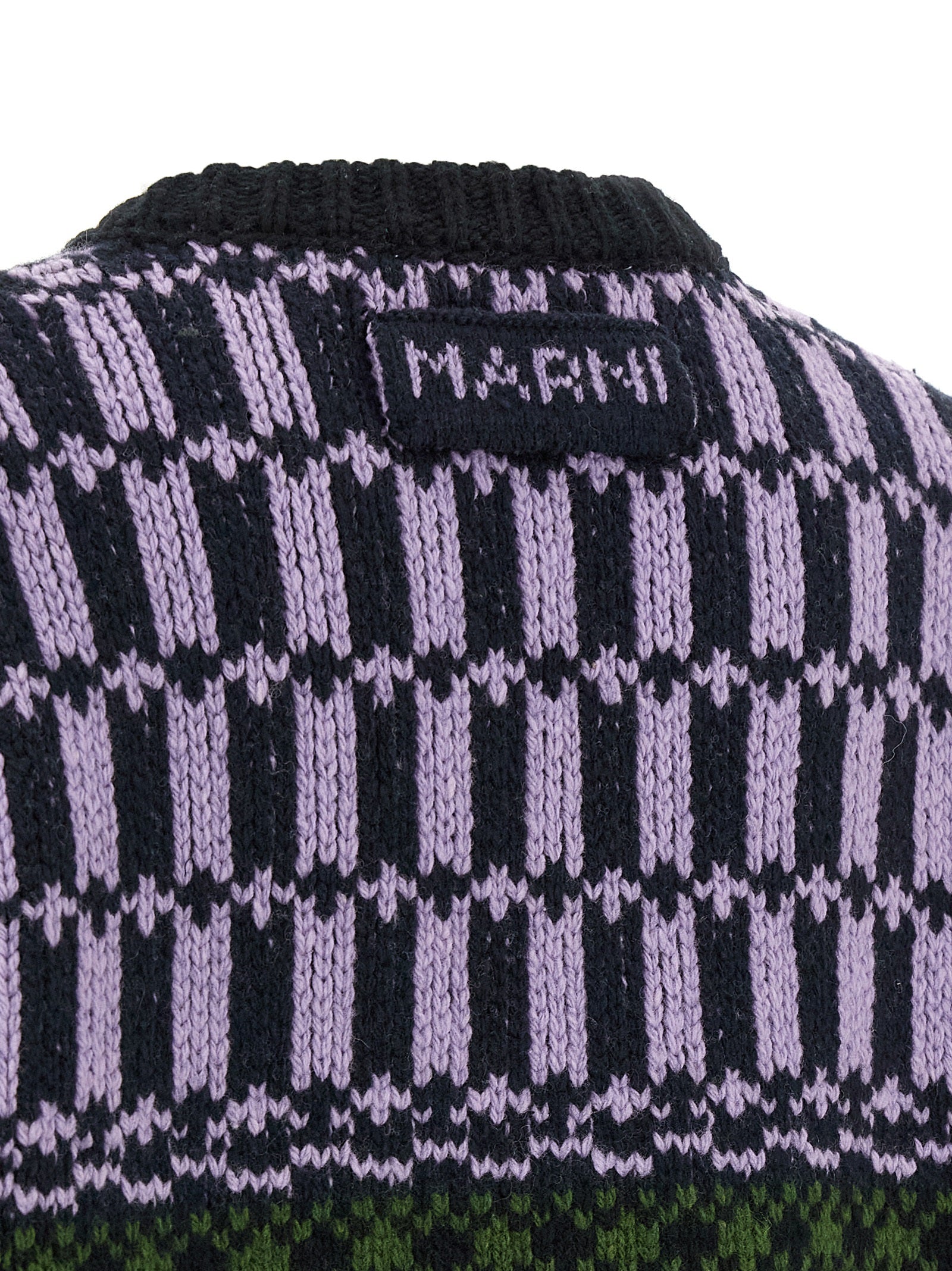 Multicolor Wool Cardigan