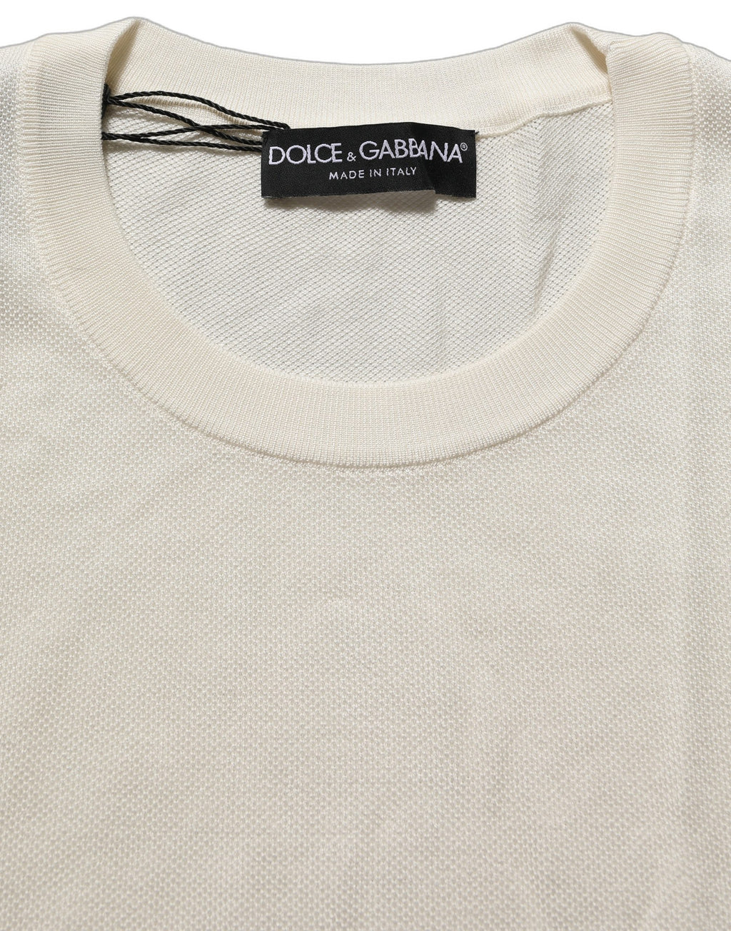 Off White Crew Neck Short Sleeves T-shirt
